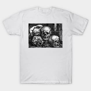 Child with Three Skulls - Barthel Beham T-Shirt